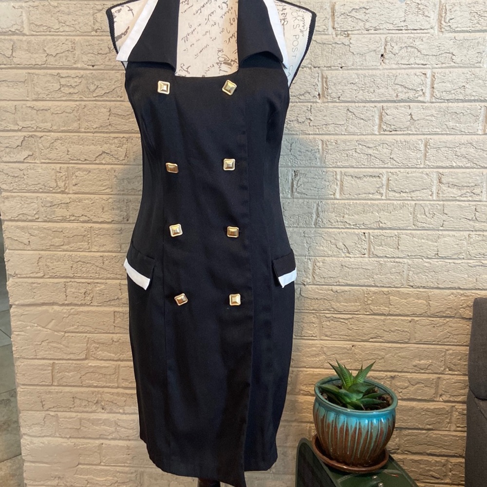 Vintage Black and white sundress